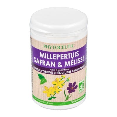 PHYTOCEUTIC HIPERICO - AZAFRAN - MELISA 60COMPRIMIDOS PHYTOCEUTIC
