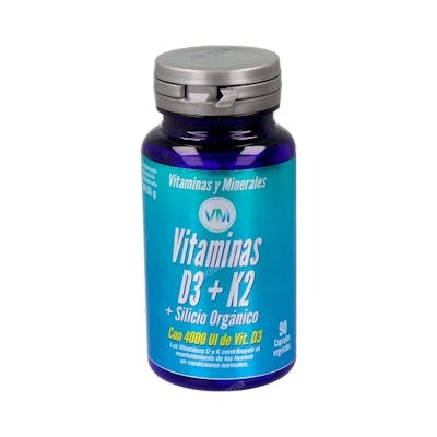 YNSADIET VITAMINA D3 + K2 + SILICIO 90cap.