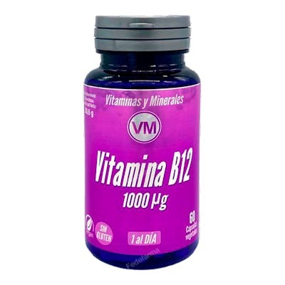 YNSADIET VITAMINA B12 60vcaps.