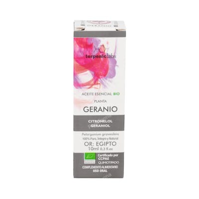 TERPENIC GERANIO ACEITE ESENCIAL ALIMENTARIO BIO 10ML