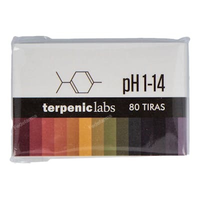 TERPENIC TIRAS MEDIDORAS DE PH 80ud.