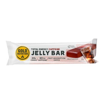 GOLD NUTRITION JELLY BAR TOTAL ENERGY ELECTROLYTE cola 15uds