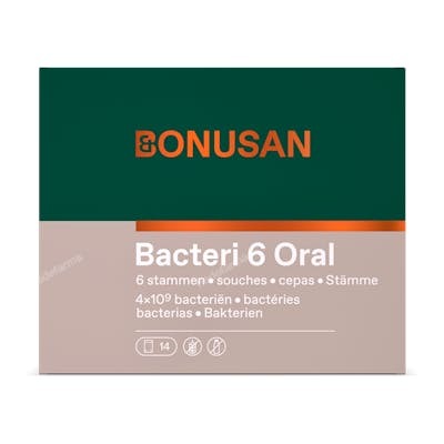 BONUSAN BACTERI 6 ORAL 14sbrs.