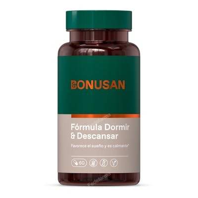 BONUSAN FORMULA DORMIR Y DESCANSAR 60cap.