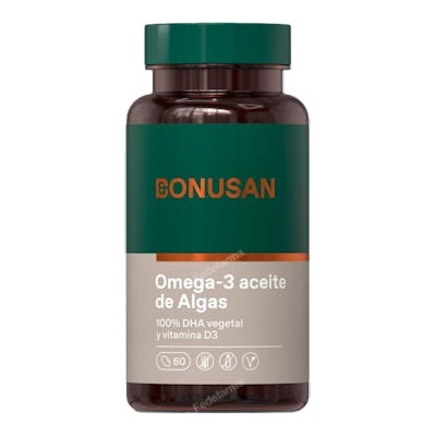 BONUSAN OMEGA 3 ACEITE DE ALGAS 60CAPSULAS