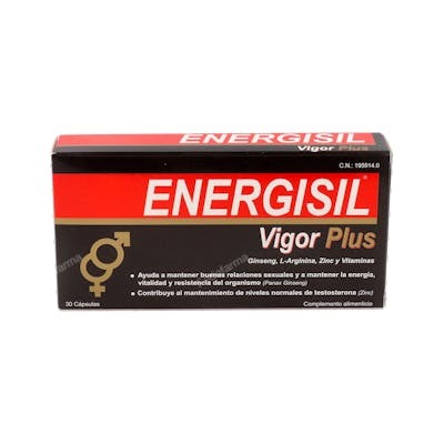 ENERGISIL vigor plus (ginseng+arginina) 30cap.