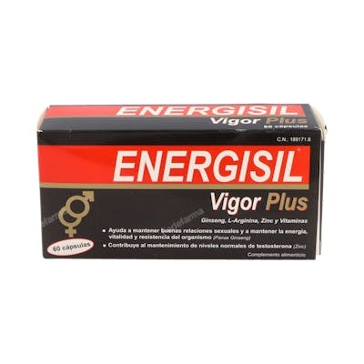 ENERGISIL vigor plus (ginseng+arginina) 60cap.