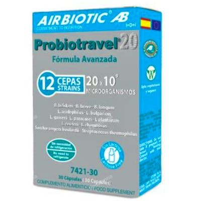 AIRBIOTIC PROBIOTRAVEL20 30CAPSULAS