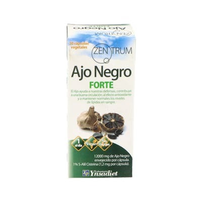 ZENTRUM AJO NEGRO ENVEJECIDO 30 CAPS