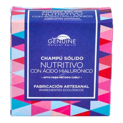 JAHISIL-GENUINE CHAMPU SOLIDO NUTRITIVO 60GR