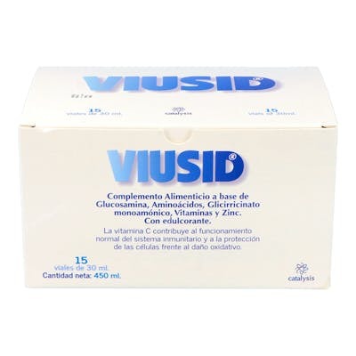 CATALYSIS VIUSID 15AMPOLLAS