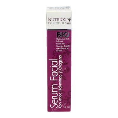 NUTRIOX SERUM FCIAL CON AC HIALURONICO Y COLAGENO 50ML