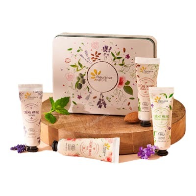 FLEURANCE NATURE CUARTETO CREMAS DE MANOS BEIGE