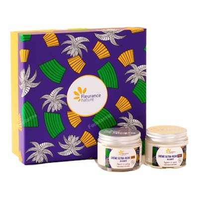 FLEURANCE NATURE COFRE KARITE CARA : CREMA DE DIA Y CREMA DE