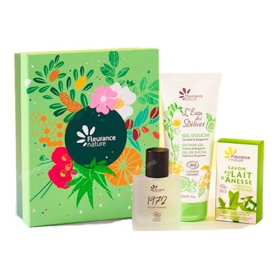 FLEURANCE NATURE COFRE HOMBRE : GEL DUCHA VERBENA + PERFUME