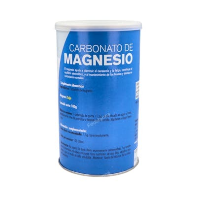 GHF CARBONATO DE MAGNESIO 180G  POLVO