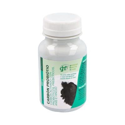 GHF CARBON ACTIVADO CON PROBIOTICOS 550MG CAPS. 90U