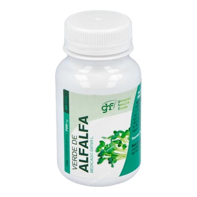 GHF VERDE DE ALFALFA 700MG COMP. 100U