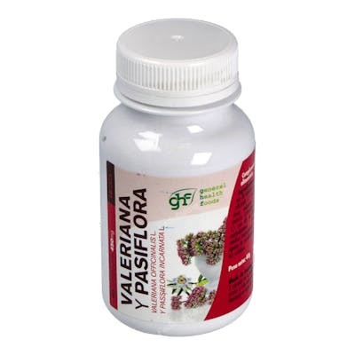 GHF VALERIANA Y PASIFLORA 450MG CAPS. 90U