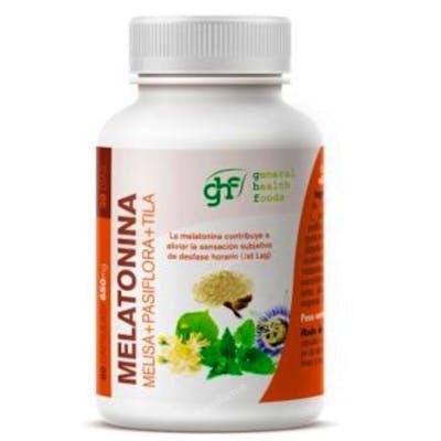 GHF MELATONINA   MELISA+PASIFLORA+TILA  650 MG CAPS. 60U