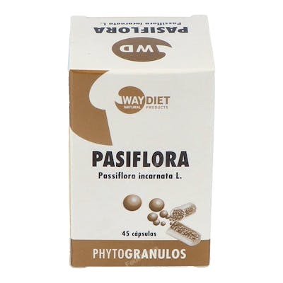 WAYDIET NATURAL PRODUCTS PASIFLORA PHYTOGRANULOS 45CAPSULAS