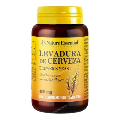NATURE ESSENTIAL LEVADURA DE CERVEZA 400mg. 250comp.