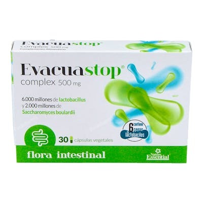 NATURE ESSENTIAL EVACUASTOP 500mg. 30cap.