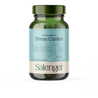 SALENGEI ACTIVE OMEGA 3 STRESS CONTROL 60PERLAS