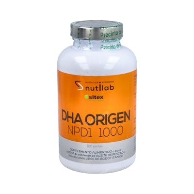 NUTILAB DHA ORIGEN NPD1 120perlas