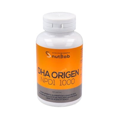 NUTILAB DHA ORIGEN NPD1 60perlas