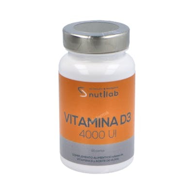 NUTILAB VITAMINA D3 4000UI 60PERLAS