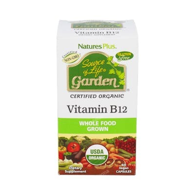 NATURES PLUS GARDEN SOURCE OF LIFE VITAMINA B12 60cap.