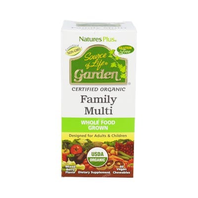 NATURES PLUS GARDEN SOURCE OF LIFE FAMILY MULTI 60COMPRIMIDOSMAST