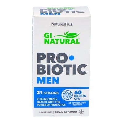 NATURES PLUS GI NATURAL PROBIOTIC MEN 30CAPSULAS