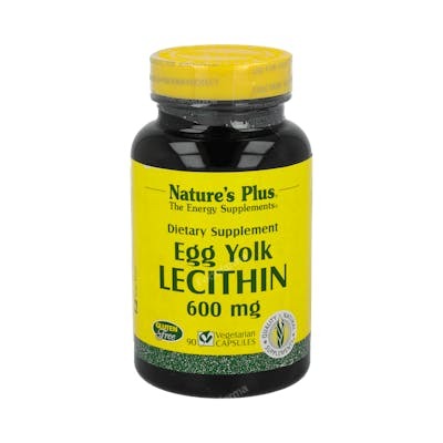 NATURES PLUS LECITINA DE HUEVO 600mg. 180cap.