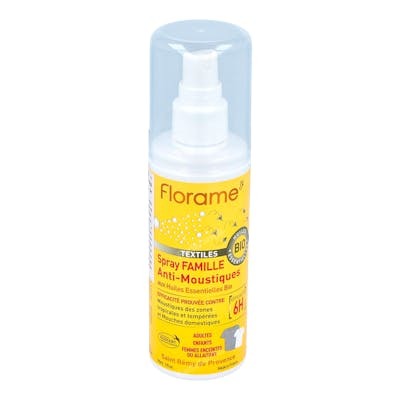 FLORAME SPRAY ANTIMOSQUITOS Y MOSCAS para tejidos 90ml.