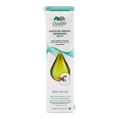 OZOLIFE BIOCOSMETICA Y NUTRICION ACEITE GIRASOL OZONIZADO 60