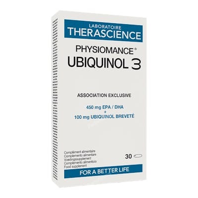 THERASCIENCE PHYSIOMANCE UBIQUINOL 3 30CAPSULAS