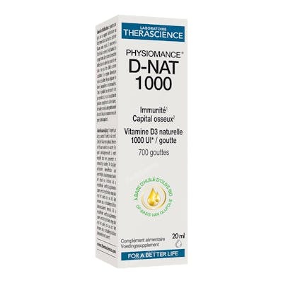 THERASCIENCE PHYSIOMANCE D-NAT 1000 GOTAS 20ML