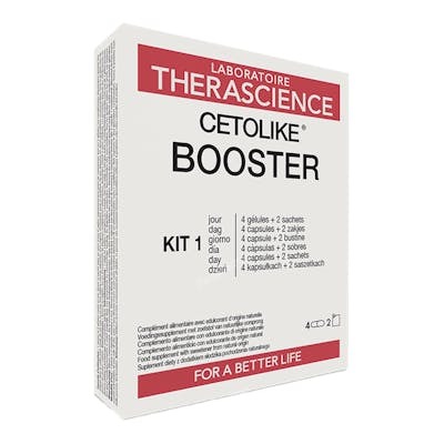 THERASCIENCE CETOLIKE BOOSTER KIT 2 SOBRES+4CAPSULAS