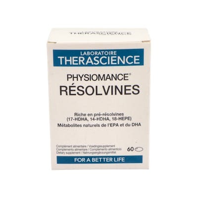 THERASCIENCE PHYSIOMANCE RESOLVINAS 60perlas.