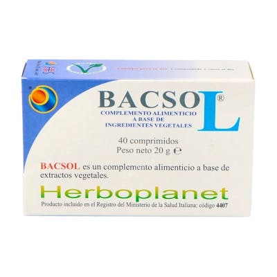 HERBOPLANET BACSOL 40comp.
