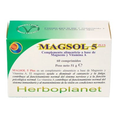 HERBOPLANET MAGSOL 5 PLUS 60comp.
