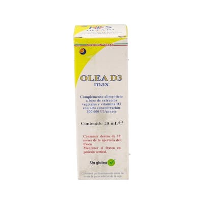 HERBOPLANET OLEA D3 MAX GOTAS 20ML