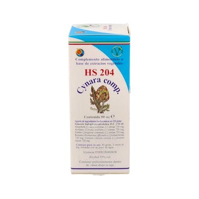 HERBOPLANET HS 204 CYNARA COMPRIMIDOS 50ML
