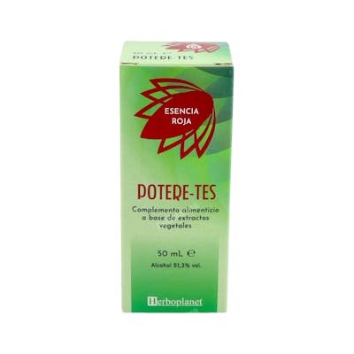 HERBOPLANET POTERE-TES esencia roja 50ml.