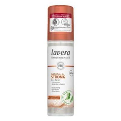 LAVERA STRONG & NATURAL desodorante 48h spray 75ml.