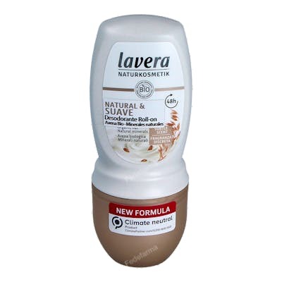 LAVERA DESODORANTE ROLL-ON 48h suave & natural 50ml.