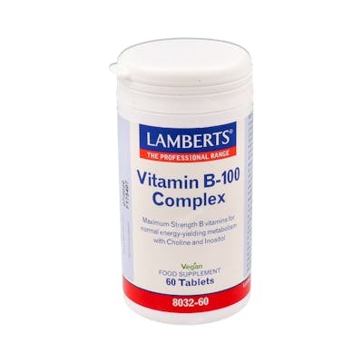 LAMBERTS VITAMINA B-100 complex 60 comp.