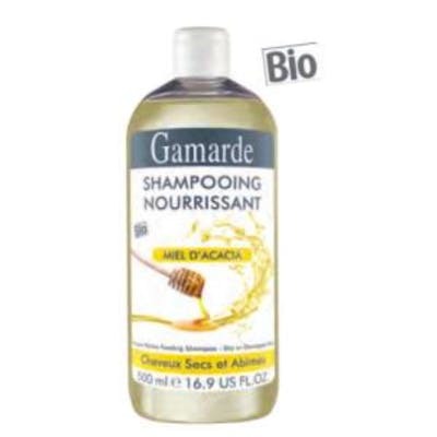 GAMARDE CHAMPU NUTRITIVO miel acacia (seco) 500ml. BIO
